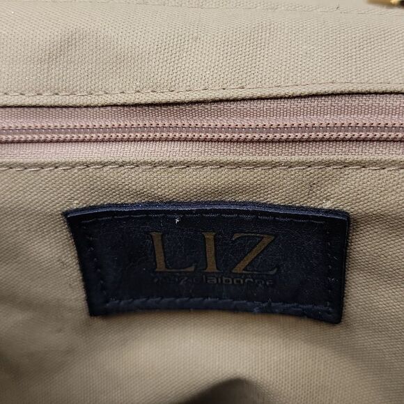 Liz Claiborne. Elegant Cream Crossbody Bag with Gold Chain. EUC - Picture 4 of 10